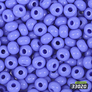 Бісер чеський 2/0, №33020, Фіолетово-блакитний, Натуральний, 5 г (BIS-054969)